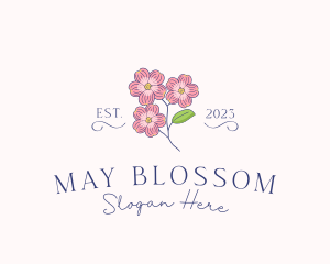 Nature Flower Aroma logo design