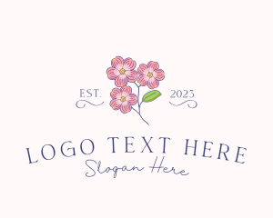Bloom - Nature Flower Aroma logo design