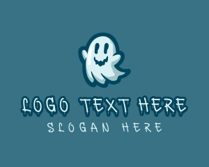 Soul - Ghost Spooky Cartoon logo design