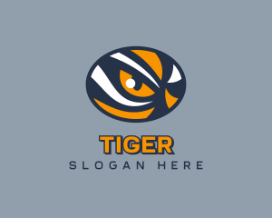 Eye Tiger Wildlife logo design