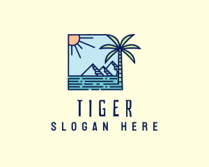 Wave - Tropical Mountain Resort logo design