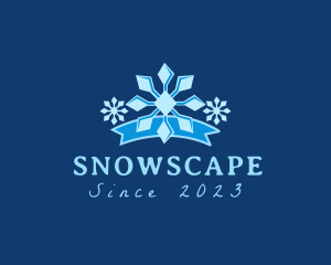 Snow - Winter Snow Banner logo design