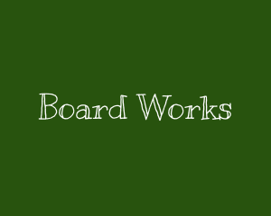 Board - Generic School Chalk logo design