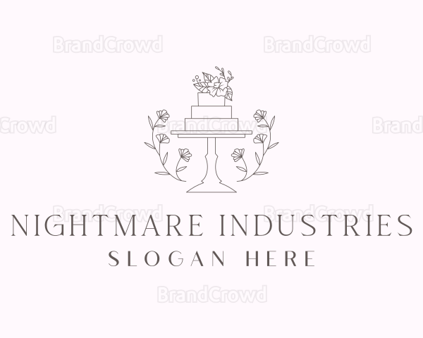 Wedding Cake Caterer Logo