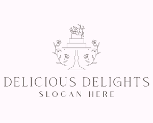 Wedding Cake Caterer logo design