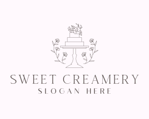 Wedding Cake Caterer logo design