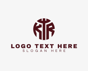 Company - Modern Business Letter KTR logo design