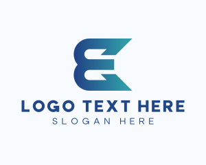 Tech - Business Professional Company Letter E logo design