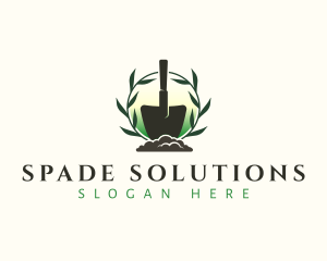 Spade - Spade Shovel Gardening logo design