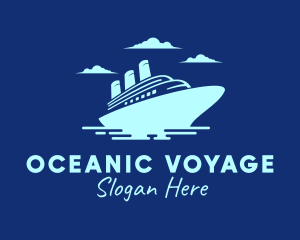 Cruise - Travel Cruise Liner logo design
