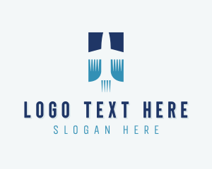 Airmail - Plane Logistics Forwarding logo design