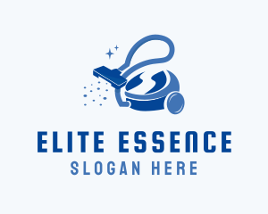 Cleaning Equipment - Vacuum Cleaner Housekeeping logo design