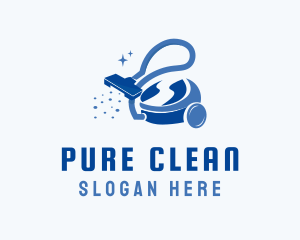 Vacuum Cleaner Housekeeping logo design