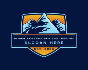 Alpine Mountain Hiking Logo