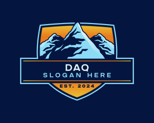 Alpine Mountain Hiking Logo