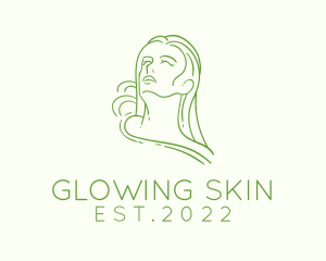 Beauty Woman Skincare  logo design