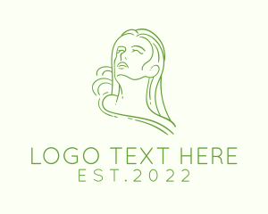 Lady - Beauty Woman Skincare logo design