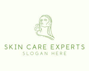 Beauty Woman Skincare  logo design