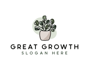 Leaf Plant Garden Logo