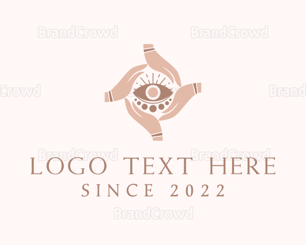 Mystical Eye Fortune Teller Logo