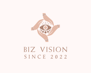 Mystical Eye Fortune Teller logo design