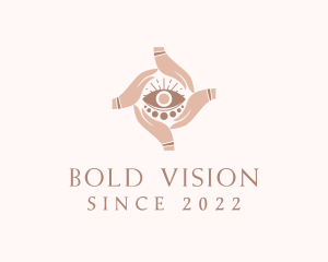 Mystical Eye Fortune Teller logo design