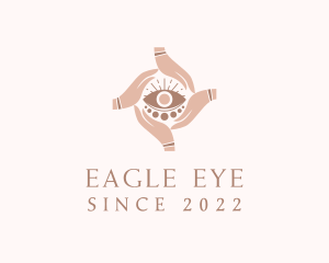 Mystical Eye Fortune Teller logo design