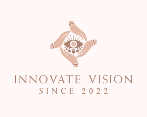 Visionary - Mystical Eye Fortune Teller logo design