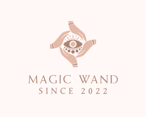 Mystical Eye Fortune Teller logo design