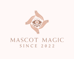 Mystical Eye Fortune Teller logo design