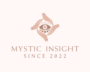 Mystical Eye Fortune Teller logo design