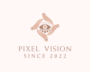 Mystical Eye Fortune Teller logo design