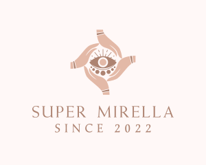 Mystical Eye Fortune Teller logo design