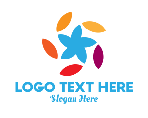 Colorful - Colorful Star Art logo design