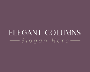 Elegant Luxury Business logo design