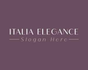 Elegant Luxury Business logo design