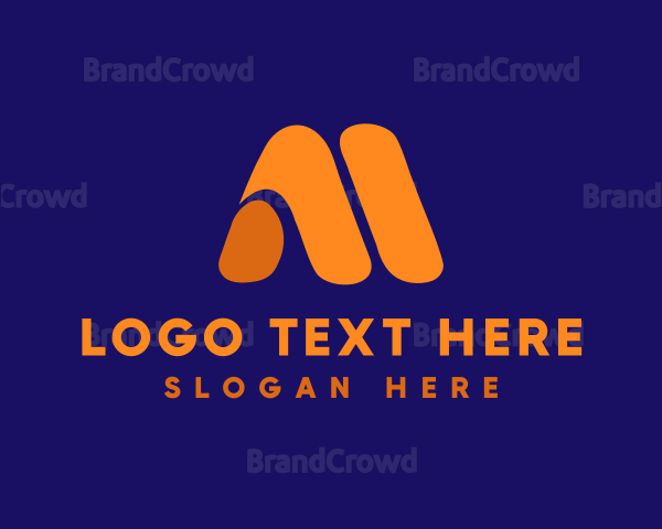 Modern Software App Letter M Logo