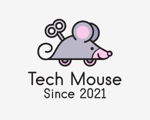 Mechanical Mouse Toy logo design
