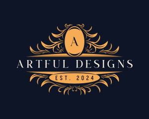 Premium Luxury Ornament logo design