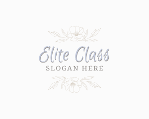 Premium Elegant Script logo design