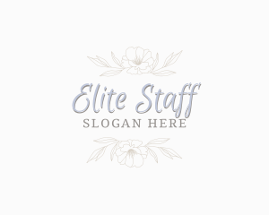 Premium Elegant Script logo design