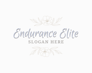 Premium Elegant Script logo design