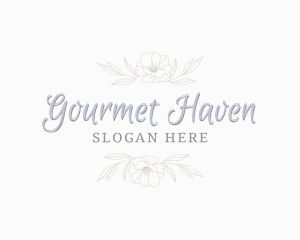 Premium Elegant Script logo design