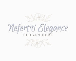 Premium Elegant Script logo design