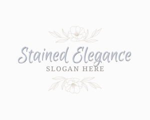 Premium Elegant Script logo design