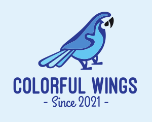 Blue Parrot Animal Rescue logo design