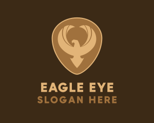 Shield Eagle Crest logo design