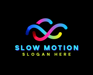 AI Motion Swoosh logo design