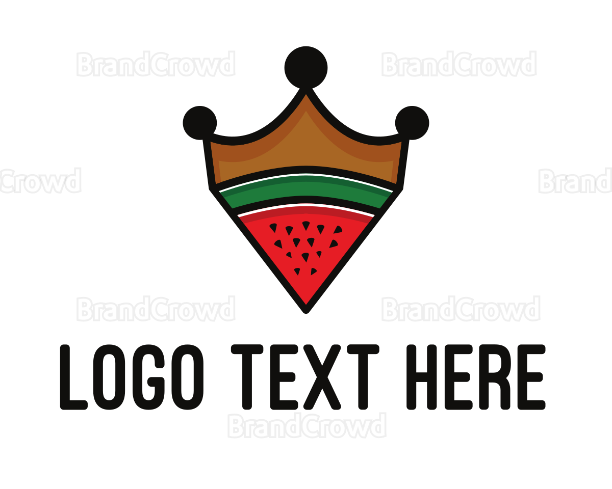 Royal Watermelon Logo Brandcrowd Logo Maker