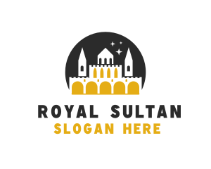 Sultan - Arabian Nights Castle logo design